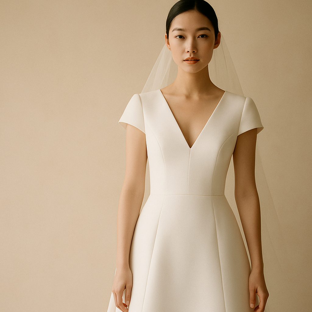 Sovelle Studio bridal gown — full silhouette editorial